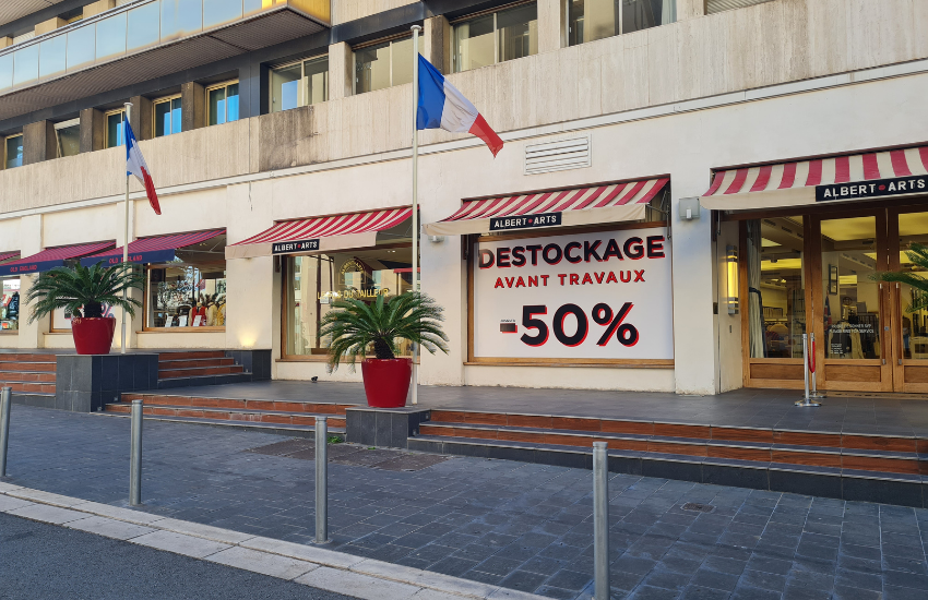 Image d'une décoration vitrine